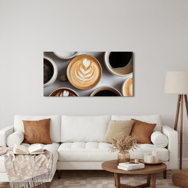 Kép finom cappuccino habbal