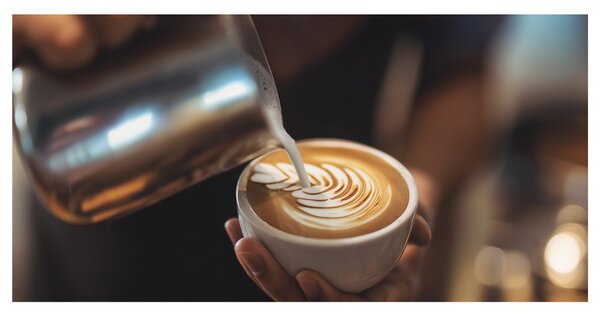 Kép latte art mestermű