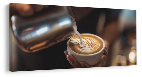 Kép latte art mestermű
