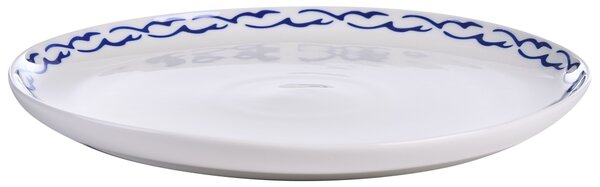12 darabos étkészlet AMCHUR Porcelán Fehér/kék