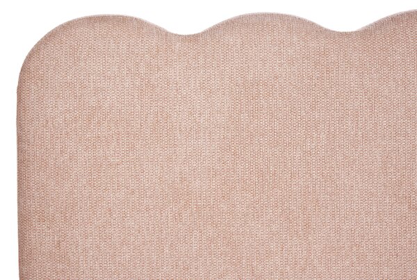 Ágyneműtartós ágy NANTERRE Pasztellrózsaszín 180 x 200 cm
