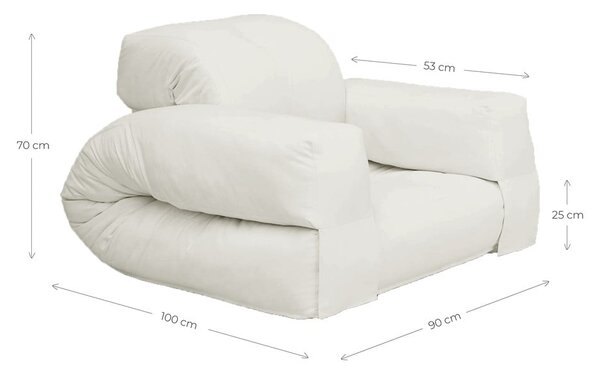 Hippo bézs fotel - Karup Design