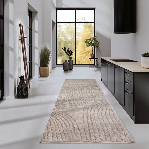 Bézs futószőnyeg 80x240 cm Pigment Beige – Elle Decoration