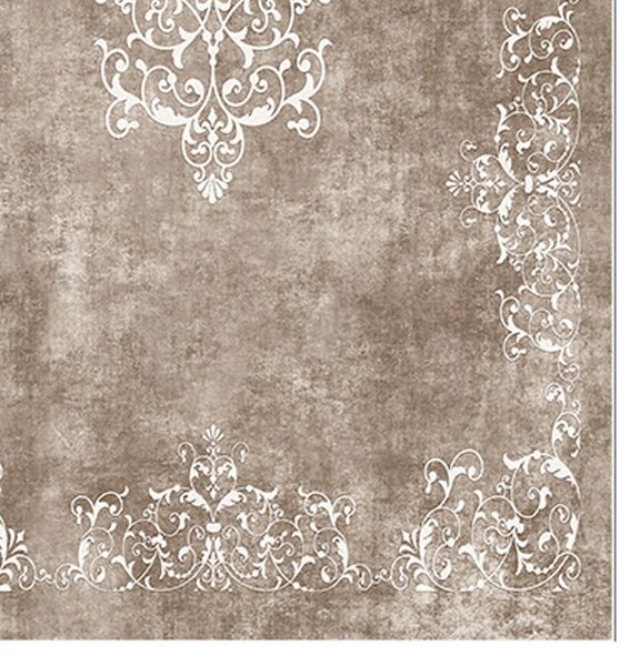 Szürke-szürkésbarna fürdőszobai kilépő szett 2 db-os 60x100 cm – Foutastic