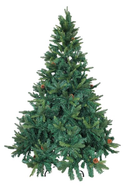 Műfenyő 150 cm tobozokkal