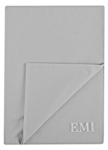 EMI szürke klasszikus lepedő, Fix lepedő 140x220