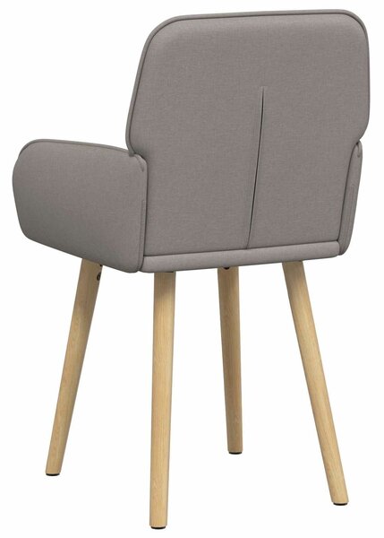 VidaXL Étkező Székek 4 db Szövet Tópszínű 56,5 x 50 x 87,5 cm