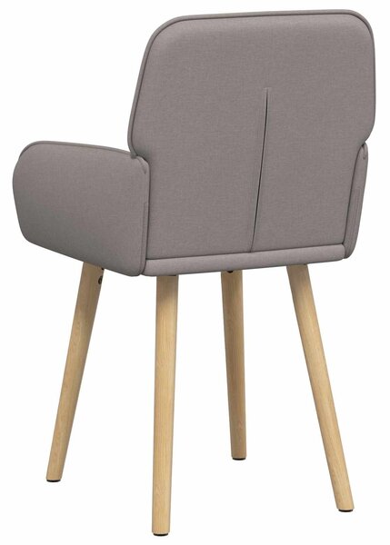 VidaXL Étkező Székek 6 db Szövet Tópszínű 56,5 x 50 x 87,5 cm