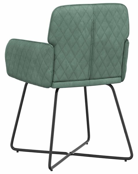 VidaXL Étkező Székek 4 db Bársony Tengeri Zöld 59 x 56,5 x 86 cm