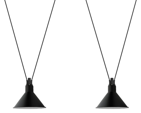 Függőlámpa Lampe Gras, Fekete, Nappali, Fém