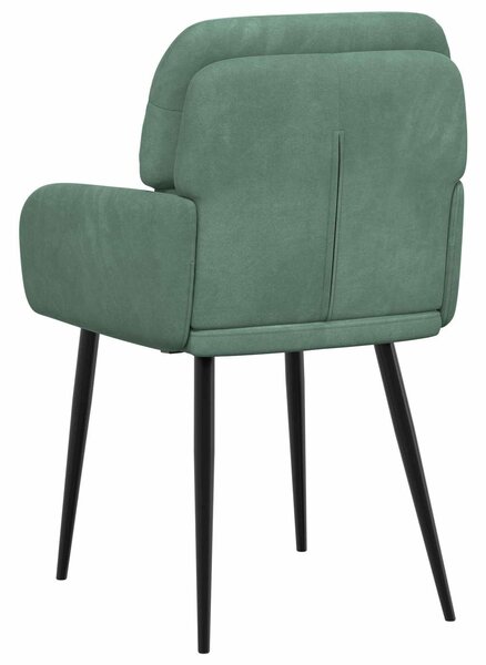 VidaXL Étkező Székek 2 db Bársony Tengeri Zöld 59 x 59,5 x 90 cm