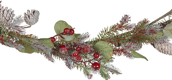 Karácsonyi girland IRUN 150 cm Piros