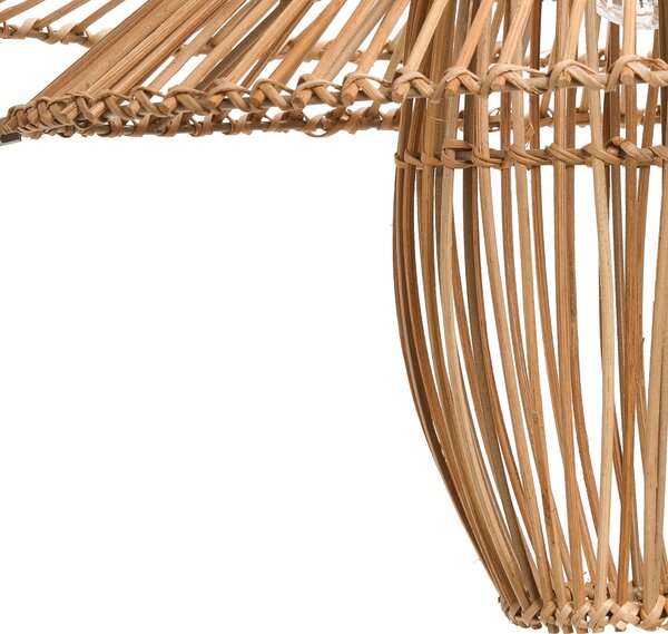 Függőlámpa BOTIJAS Rattan Természetes