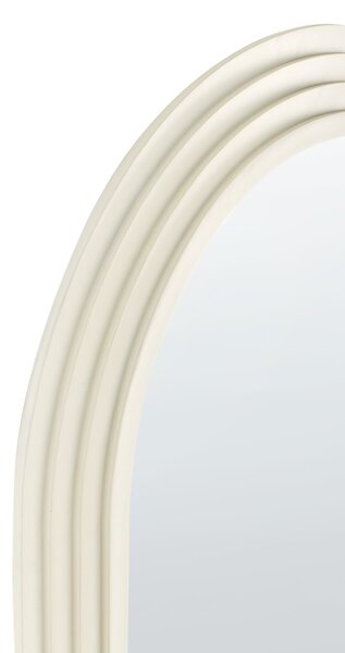 Falitükör DIJON 80 cm 170 cm Keményfa Törtfehér