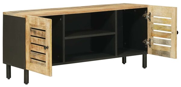 VidaXL Tároló szekrények Természetes 105 x 33 x 46 cm Tömör Mangófát