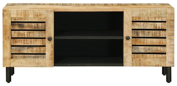 VidaXL Tároló szekrények Természetes 105 x 33 x 46 cm Tömör Mangófát