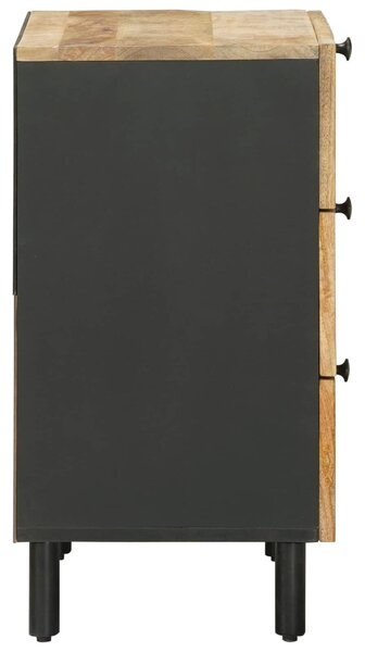 VidaXL Éjjeli asztal Természetes 50 x 33 x 62 cm Tömör Mangófát