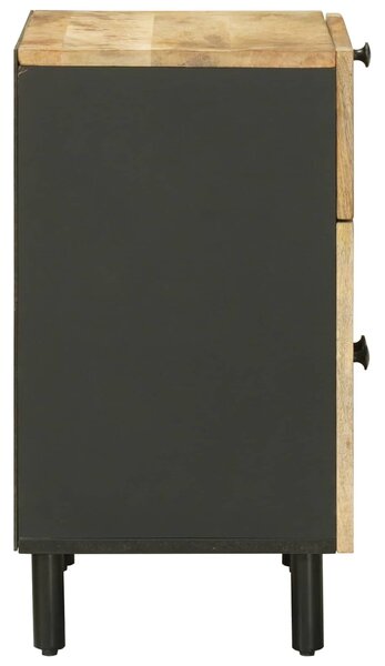 VidaXL Éjjeli asztal Természetes 50 x 33 x 60 cm Tömör Mangófát