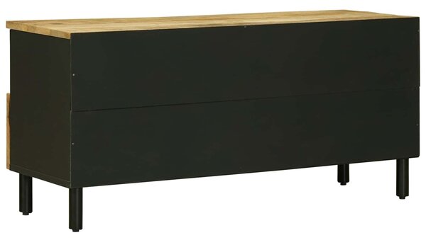 VidaXL Tároló szekrények Természetes 100 x 33 x 46 cm Tömör Mangófát