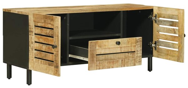 VidaXL Tároló szekrények Természetes 105 x 33 x 46 cm Tömör Mangófát