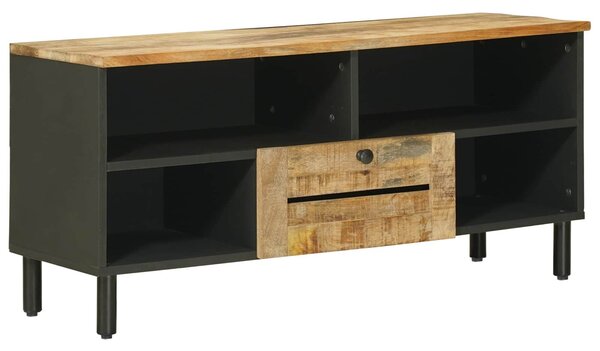VidaXL Tároló szekrények Természetes 100 x 33 x 46 cm Tömör Mangófát