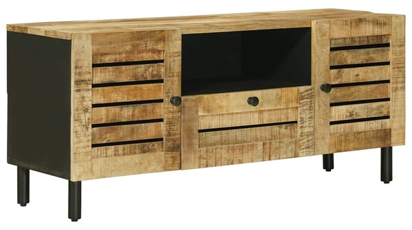 VidaXL Tároló szekrények Természetes 105 x 33 x 46 cm Tömör Mangófát