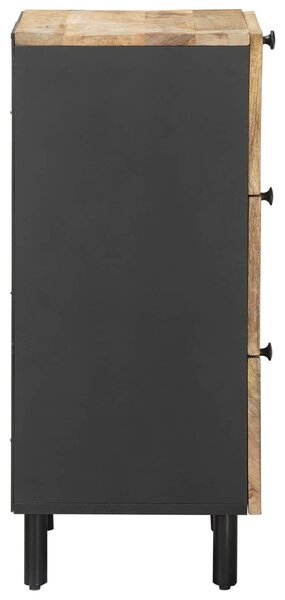 VidaXL Tároló szekrények Természetes 40 x 33 x 75 cm Tömör Mangófát
