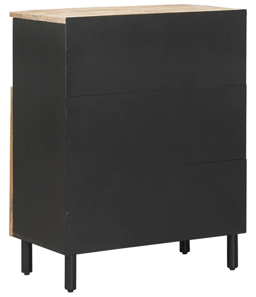 VidaXL Tároló szekrények Természetes 60 x 33 x 75 cm Tömör Mangófát