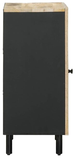 VidaXL Tárolószekrény Természetes 40 x 33 x 75 cm Tömör Mangófát