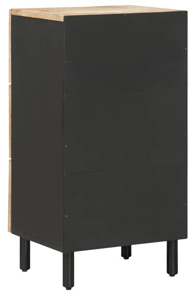 VidaXL Tároló szekrények Természetes 40 x 33 x 75 cm Tömör Mangófát