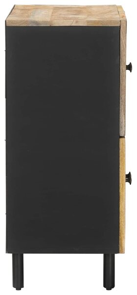 VidaXL Tároló szekrények Természetes 60 x 33 x 75 cm Tömör Mangófát