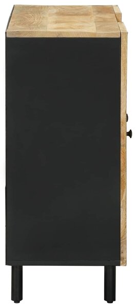 VidaXL Tároló szekrények Természetes 90 x 33 x 75 cm Tömör Mangófát