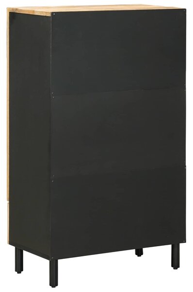 VidaXL Tároló szekrények Természetes 60 x 33 x 100 cm Tömör Mangófát