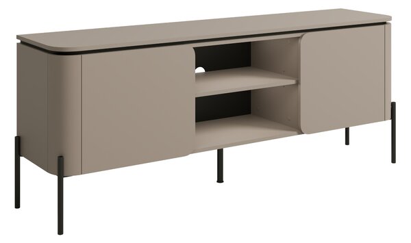 TV-állvány Mirbeno 101, Laminált forgácslap, 65x163x40cm, Congo