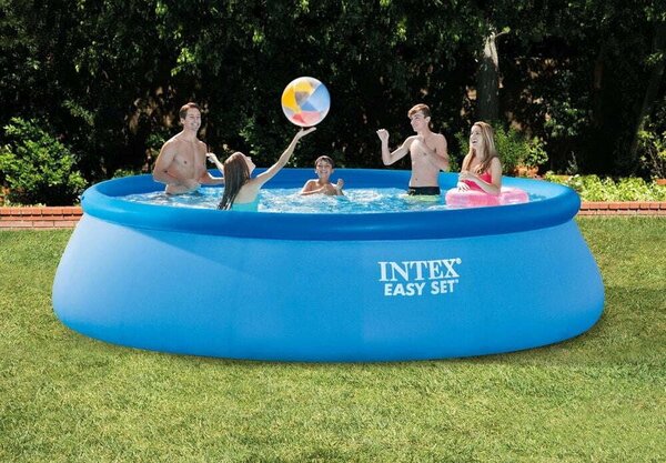 Intex 457x107cm EasySet felfújható Medence szett vízforgatóval (26166NP)