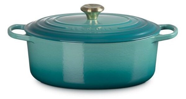 Le Creuset Signature Öntöttvas főzőedény 31cm - Kék