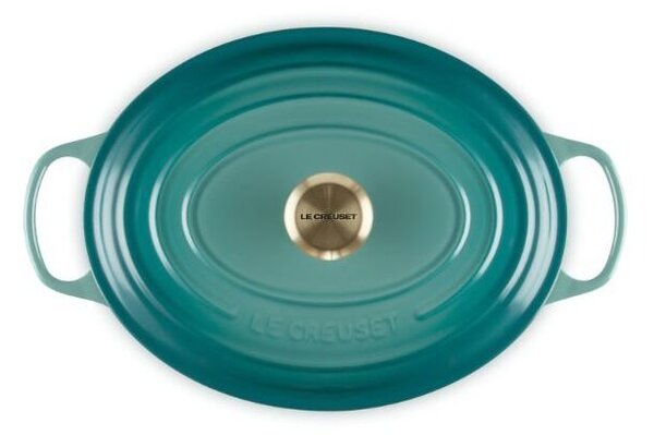 Le Creuset Signature Öntöttvas főzőedény 31cm - Kék