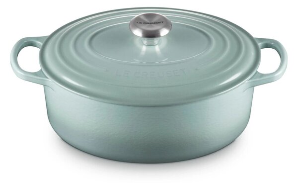 Le Creuset Signature Öntöttvas főzőedény 29 cm - Kékeszöld