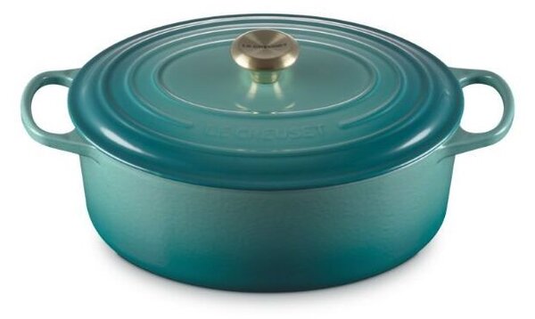 Le Creuset Signature Öntöttvas főzőedény 31cm - Kék