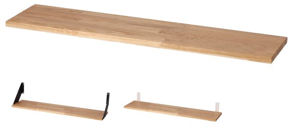 ATMOWOOD Tölgyfa polc 80 cm