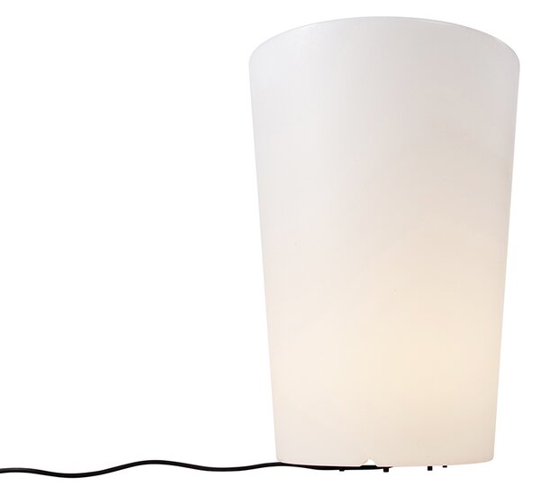 Okos kültéri állólámpa ültetővel fehér IP65 LED Wifi A60 - Verano
