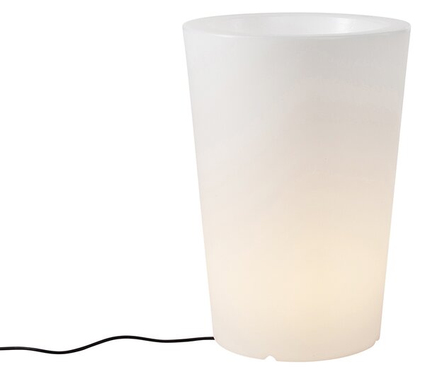 Okos kültéri állólámpa ültetővel fehér IP65 LED Wifi A60 - Verano
