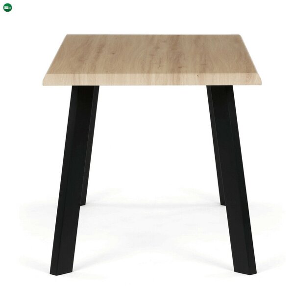Jídelní stůl 140x80cm, mdf, divoký dub, HT-F4514 OAK