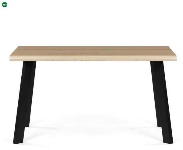 Jídelní stůl 140x80cm, mdf, divoký dub, HT-F4514 OAK