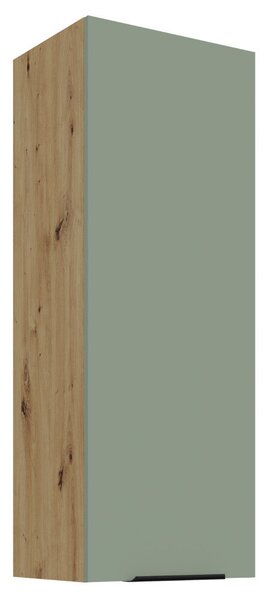 Felső szekrény, aquamarine/artisan tölgy, ARSANY 40 G-108 1F