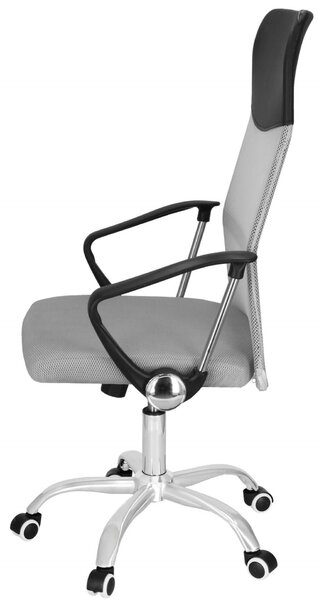 Springos Ergonomikus irodai forgószék, max 120kg- Szürke