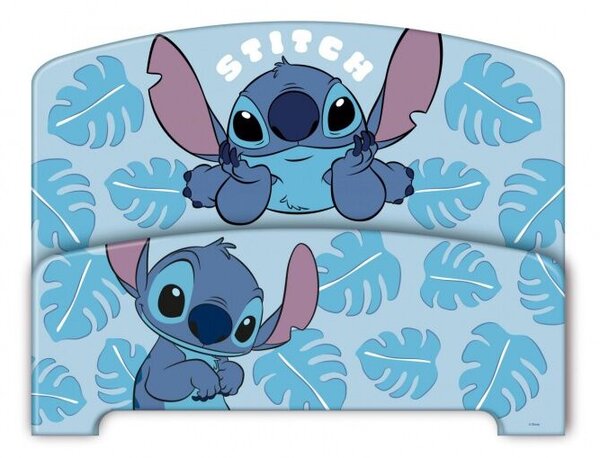 Lilo & Stitch gyermekfaágy 77×143×60 cm – 70×140 cm-es matracra való rácsos alappal, WD17781