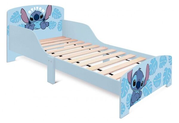Lilo & Stitch gyermekfaágy 77×143×60 cm – 70×140 cm-es matracra való rácsos alappal, WD17781
