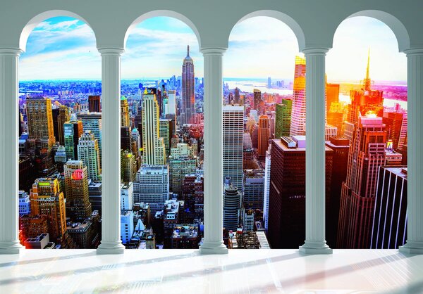 Fotótapéta - New York-i kilátás (152,5x104 cm)