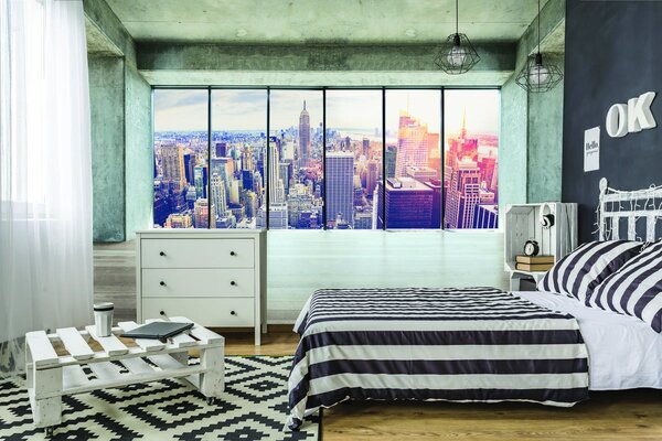 Fotótapéta - New York-i kilátás (152,5x104 cm)
